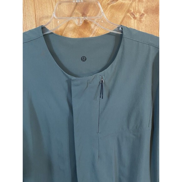 Lululemon Lab Reykur Jumpsuit Green Large Long Sleeve One-Piece Gender Neutral - Picture 4 of 14